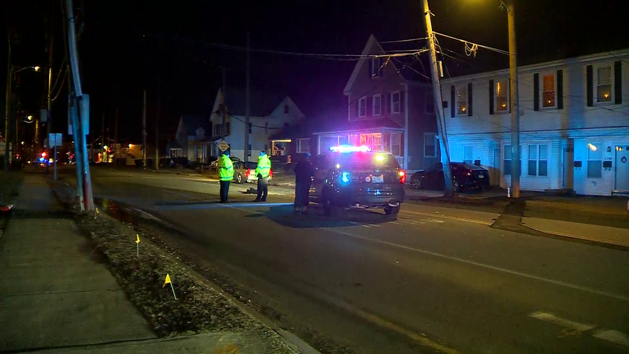Pedestrian struck by vehicle in Woburn