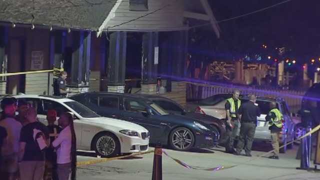 Woman dead after incident by restaurant on Saturday, April 15, 2017, in Atlanta