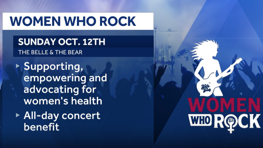 Women Who Rock Concert Benefit helps empower and support women’s health