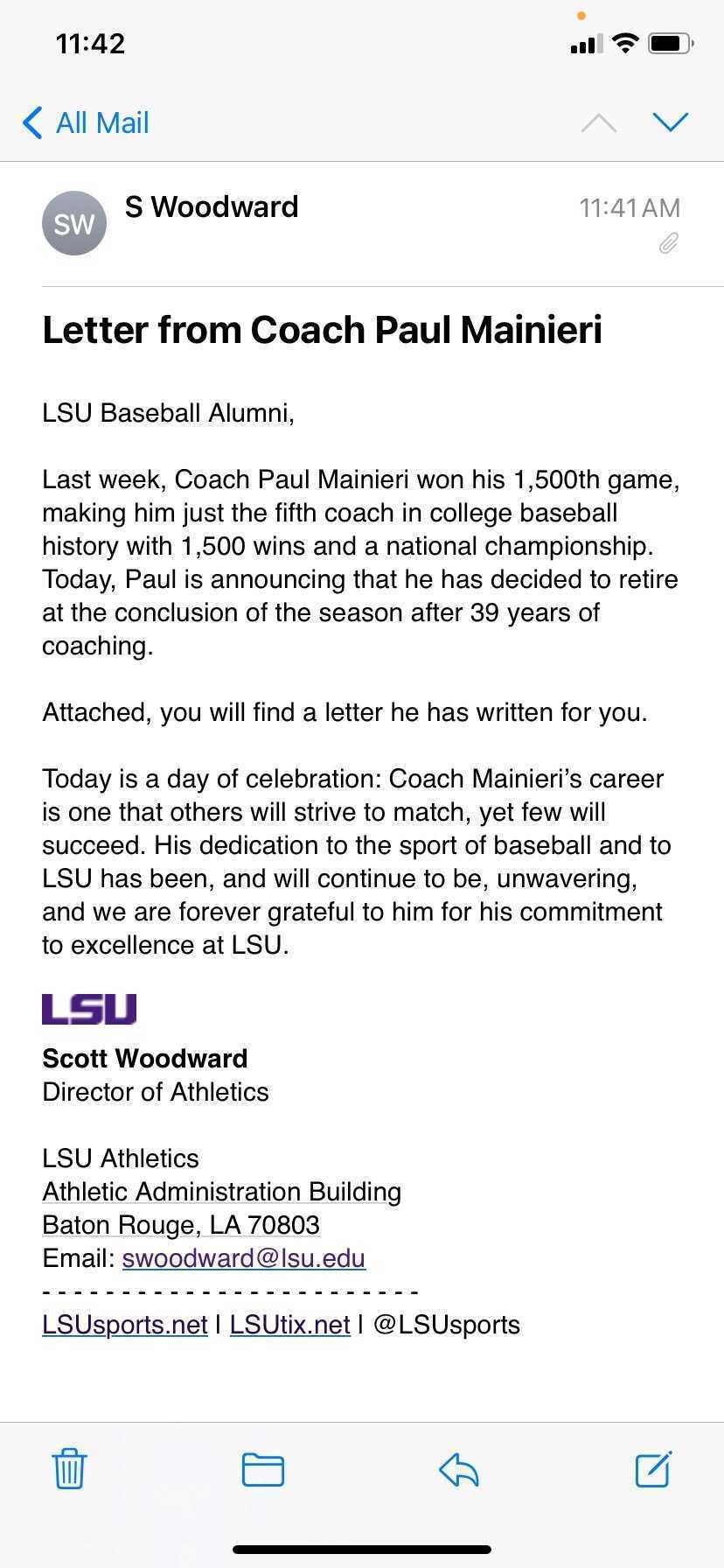 Paul Mainieri Named 25th LSU Baseball Head Coach – LSU