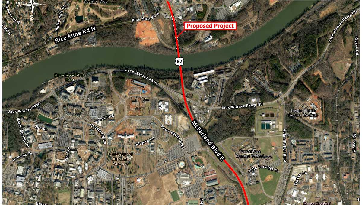 Public invited to learn more about plans to replace a bridge in Tuscaloosa