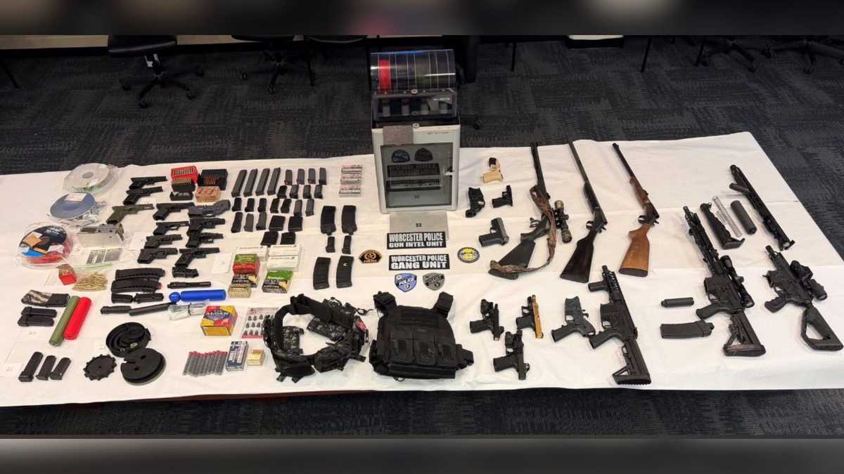 Arsenal of guns, 3D printer seized in Worcester raid, police say