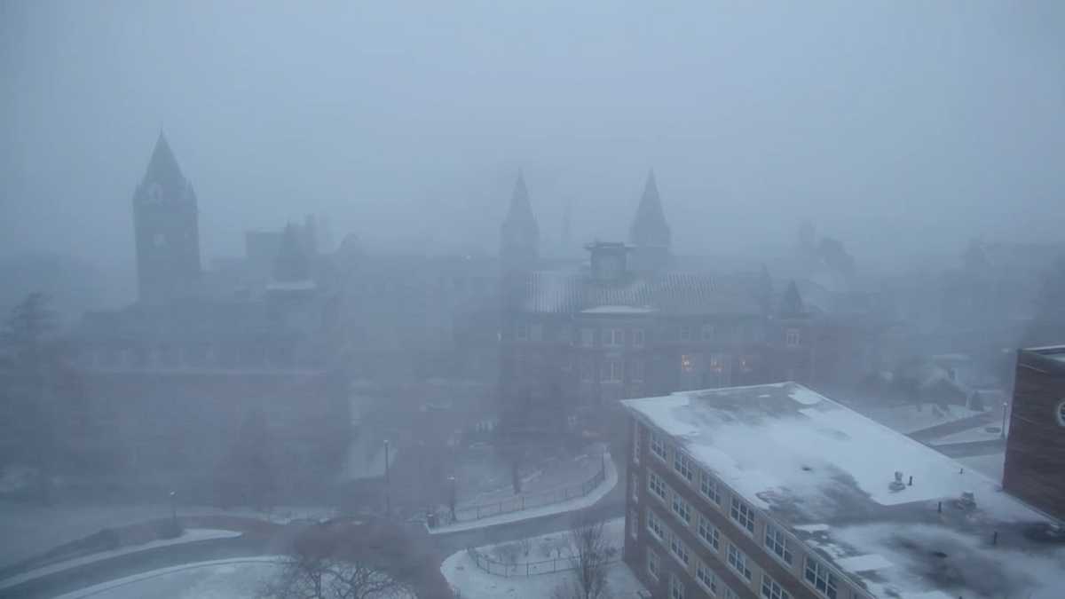 Snow squalls move across Mass., creating whiteout conditions