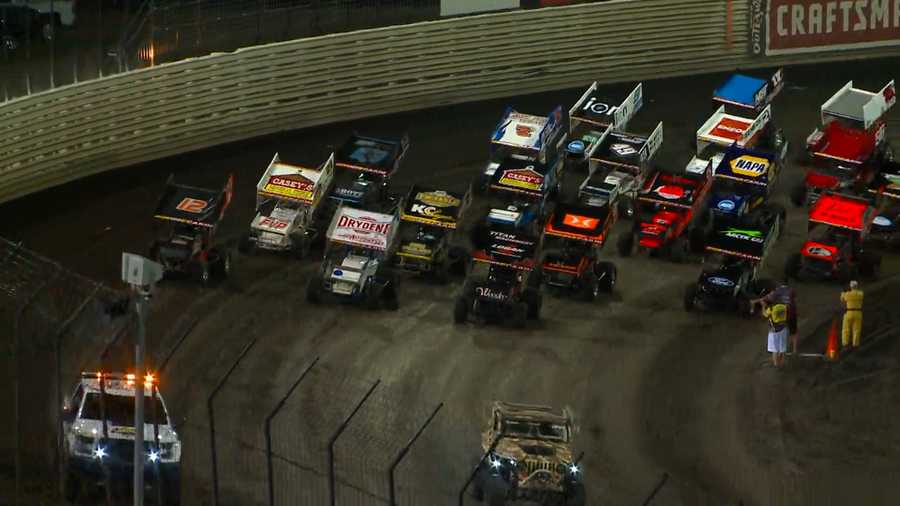 World of Outlaws sprint cars