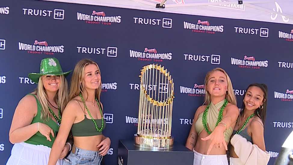 Braves taking World Series trophy on the road, Atlantabraves