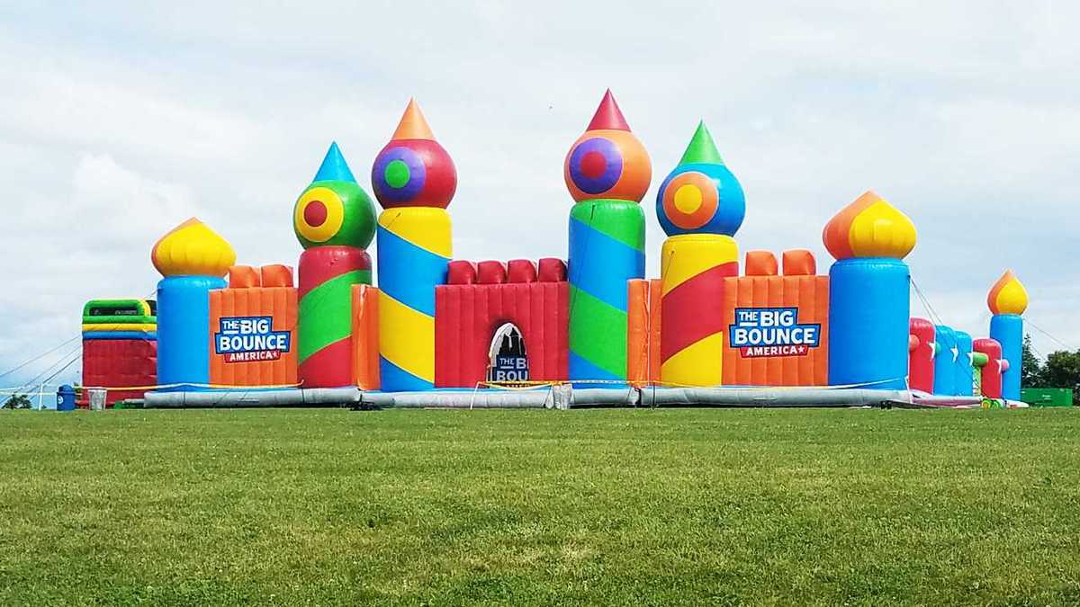 Worlds Biggest Bounce House In Central Florida Later This Month