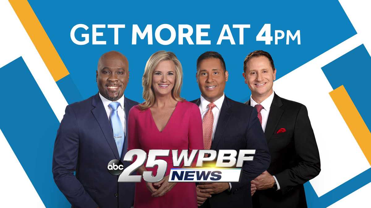 WPBF 25 News at 4 p.m. debuts on July 18th