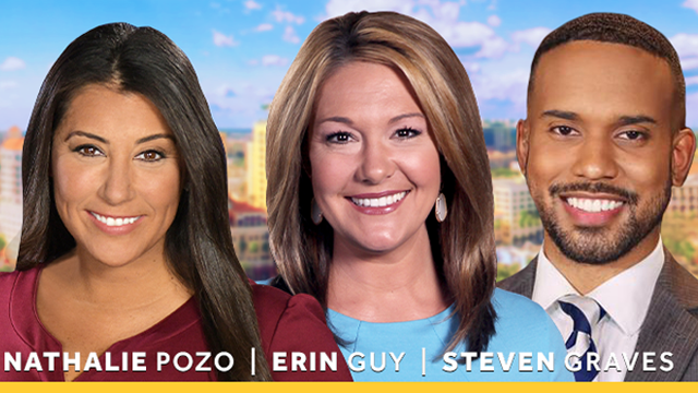 WPBF 25 News Mornings announces only local tri-anchor team; welcomes Nathalie Pozo and Steven Graves