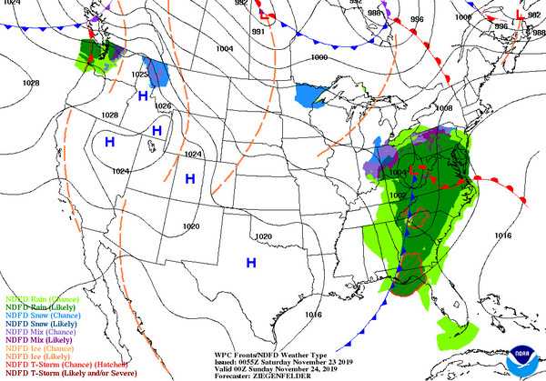 Cold front to deliver a chance of rain and a swing in temperatures this ...