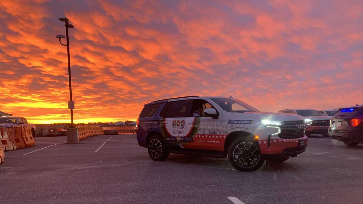 Wreaths Across America convoy starts annual trek from Maine