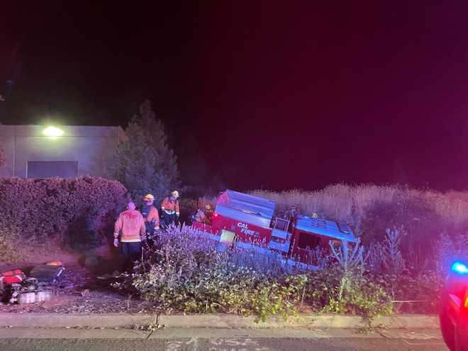 wrecked&#x20;cal&#x20;fire&#x20;truck