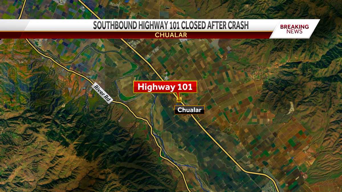 Wrong-way driver crash shuts down Highway 101 in Chualar; DUI suspected ...