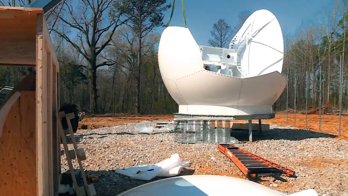 PHOTOS WVTM 13 Live Doppler radar rises up in central Alabama