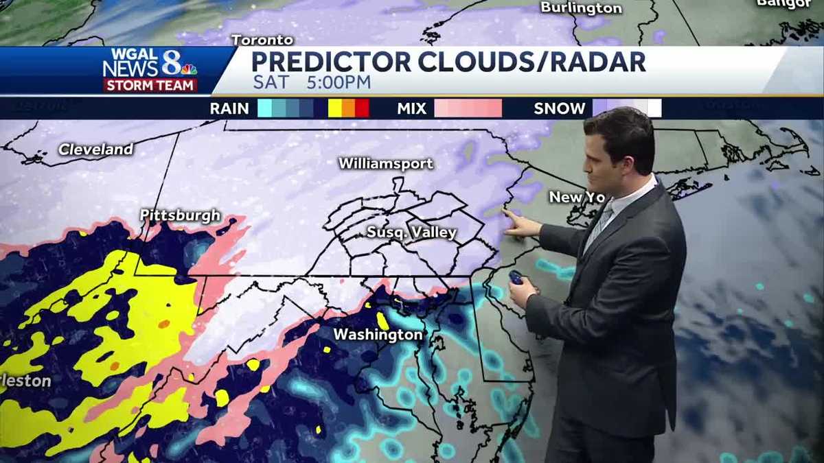 Central Pennsylvania weather forecast Snow, sleet, freezing rain