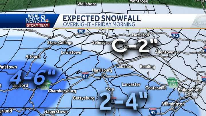 Snow expected to impact Friday morning commute; another storm possible ...