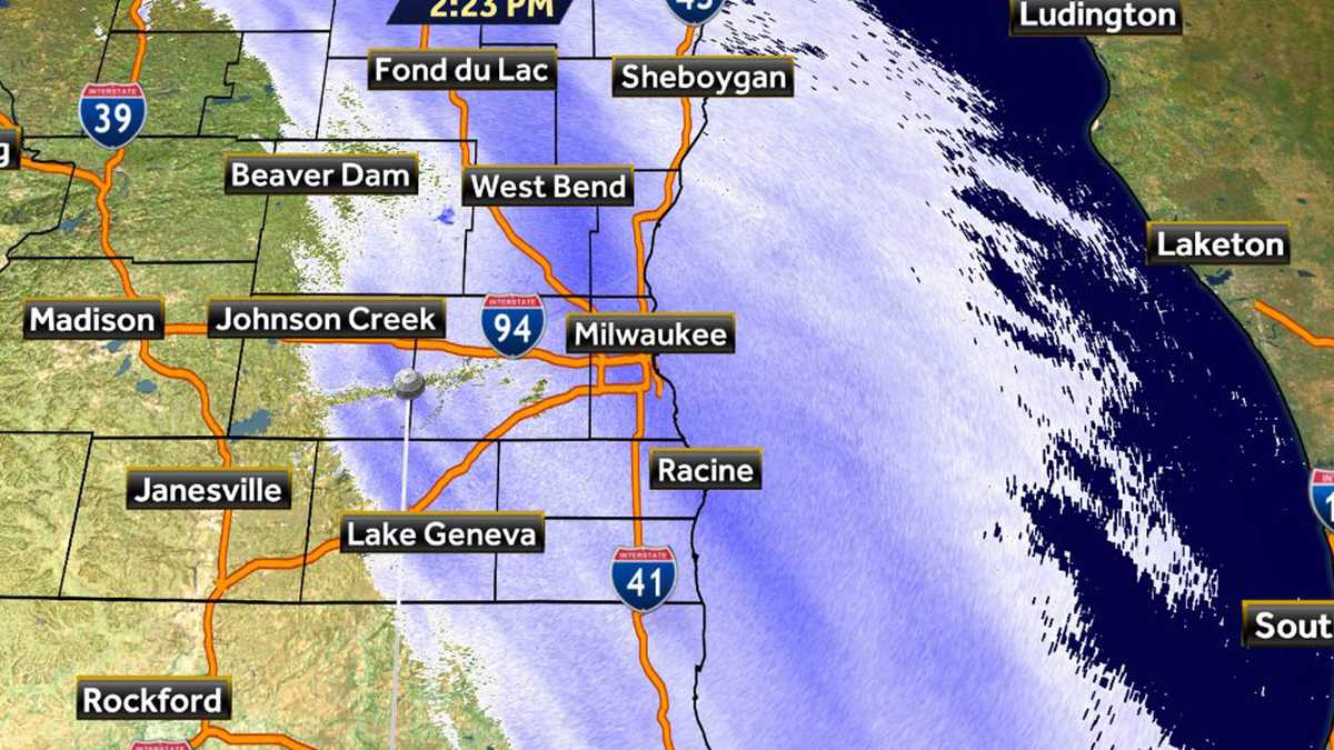 Snow to make for slippery evening commute