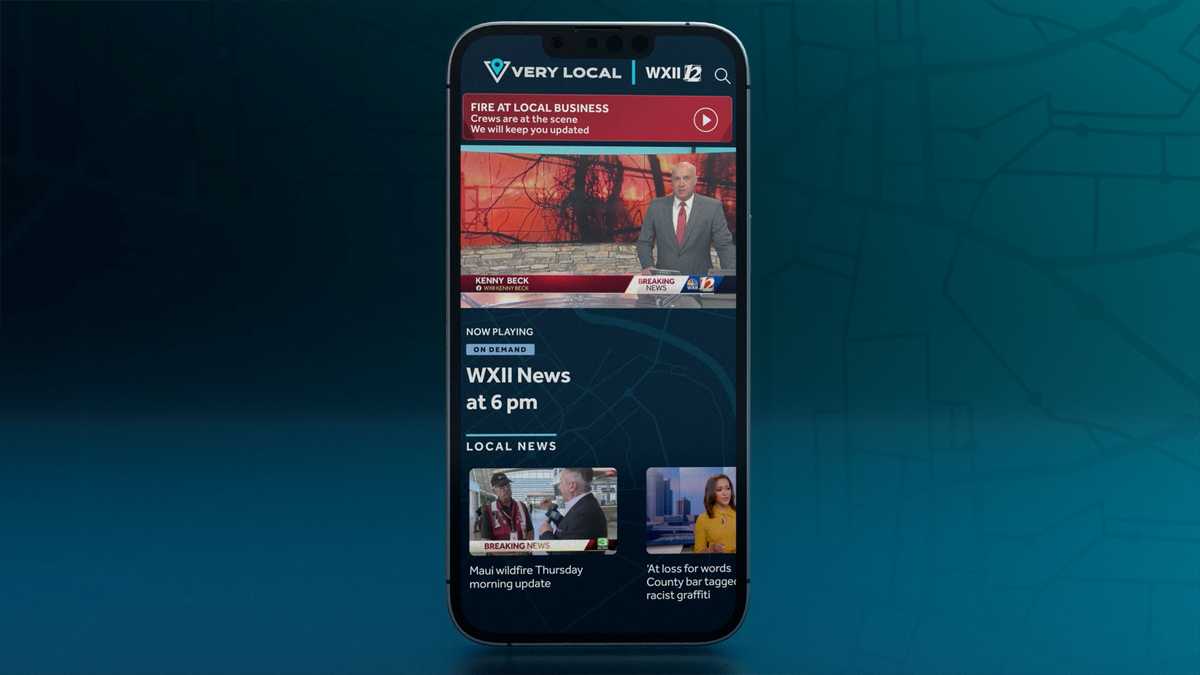 Stream Very Local powered by WXII 12 on the go with the mobile app