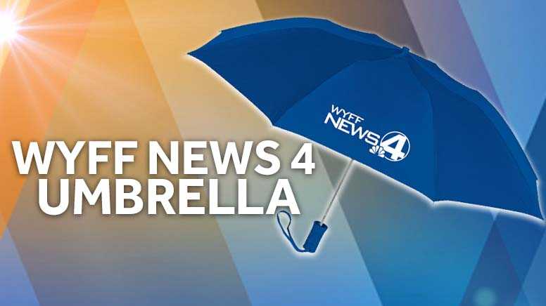 WYFF News 4 Umbrella Giveaway