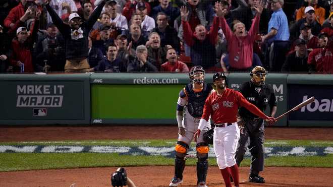 Astros and Red Sox End Their ST Game Tied 4-4. - The Crawfish Boxes