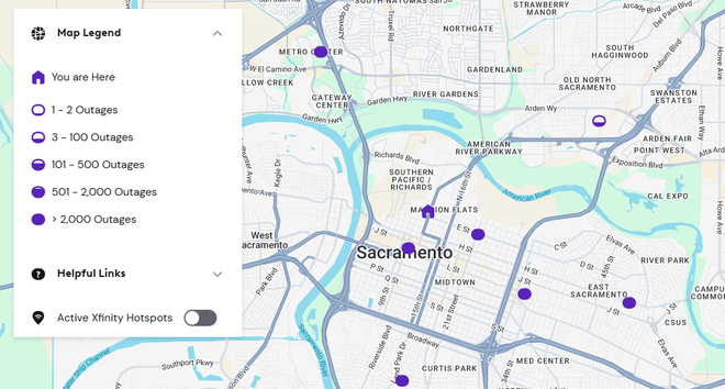 Thousands in Sacramento County impacted by Xfinity outage