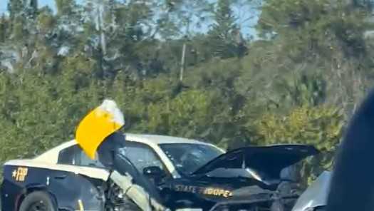 Florida trooper injured in high-speed chase on Christmas Day