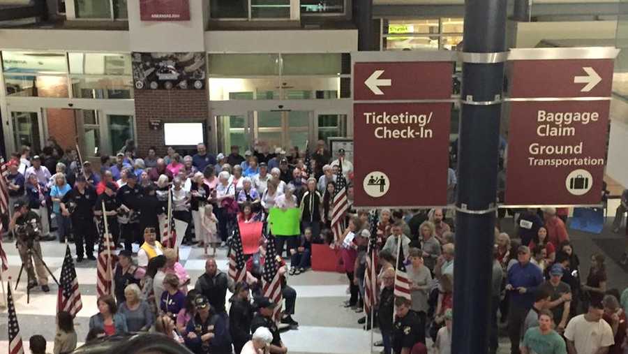 Flights canceled, delayed at XNA