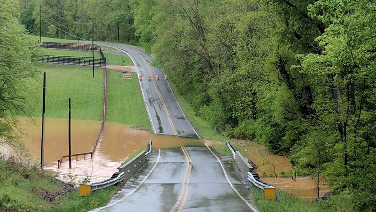 Some roads still closed because of flooding