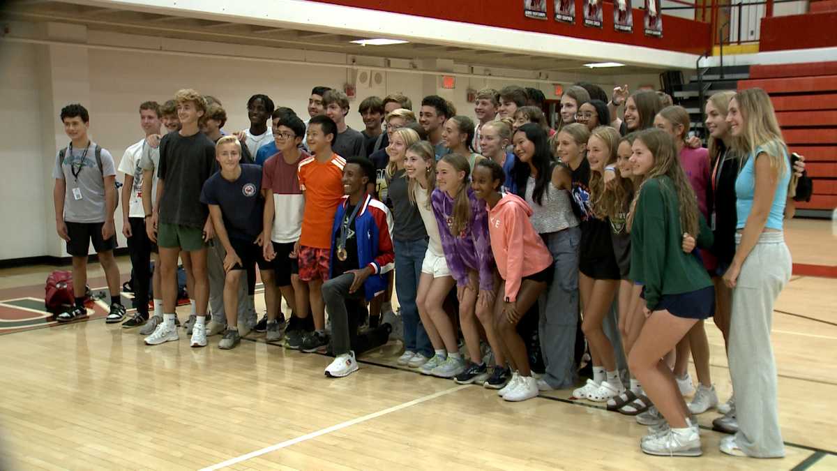 Yared Nuguse Honored at Manual High School