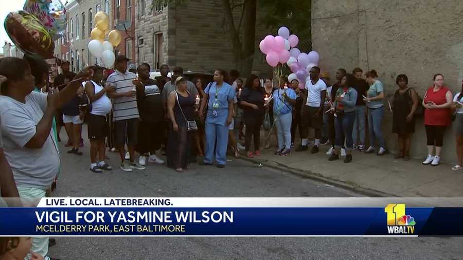 Vigil for Yasmine Wilson