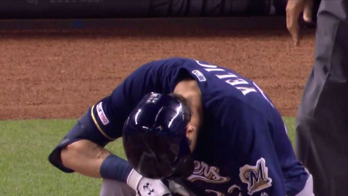 Brewers' Christian Yelich will undergo MRI on ailing back after hitting  'plateau' in recovery 