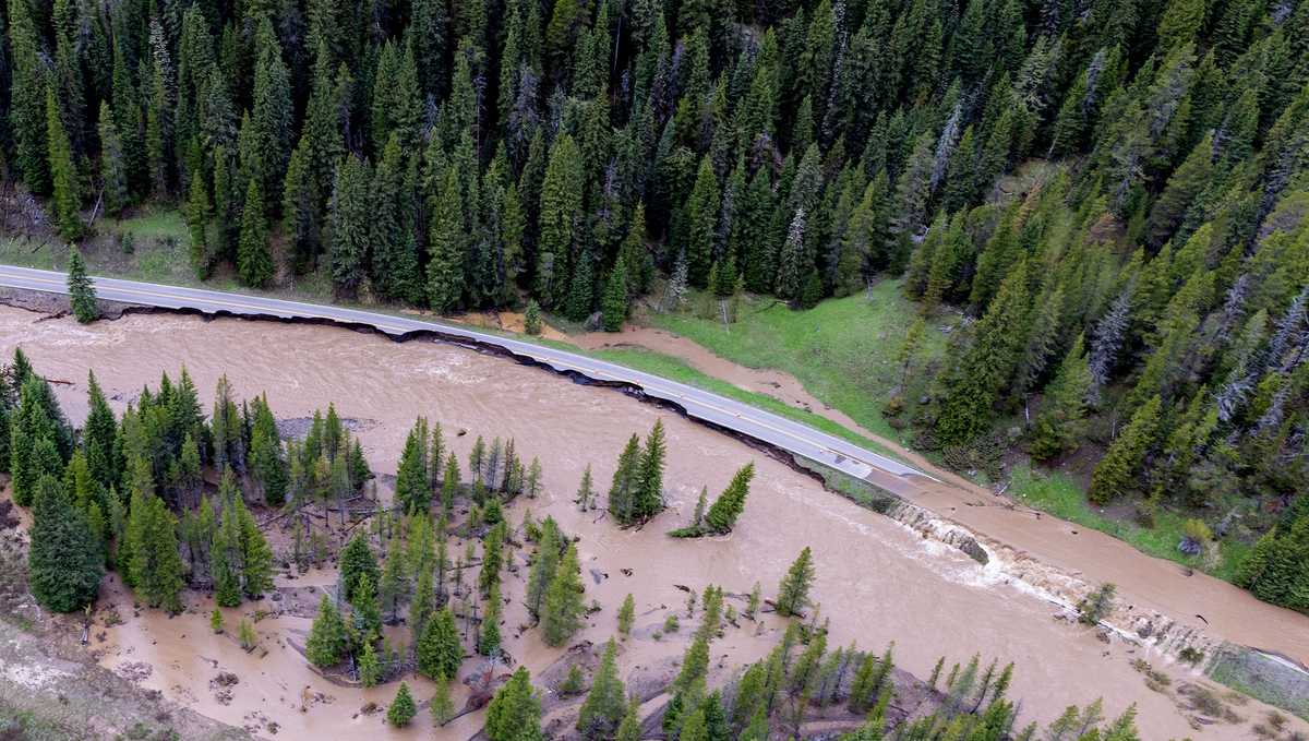 Parts of Yellowstone may reopen to tourists on Monday after historic