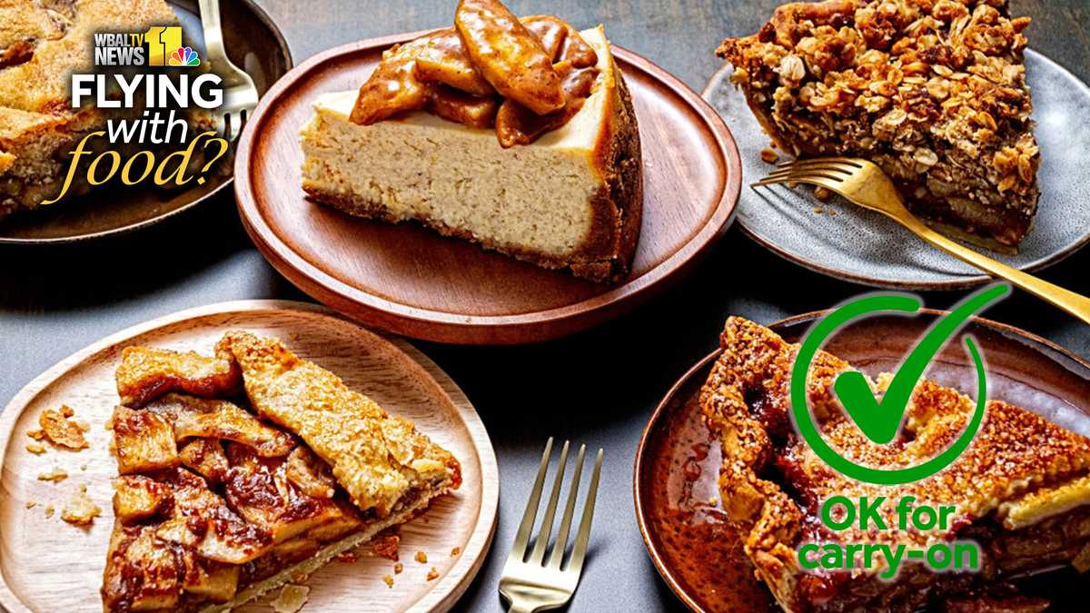 Flying with food? Here's what's allowed through security