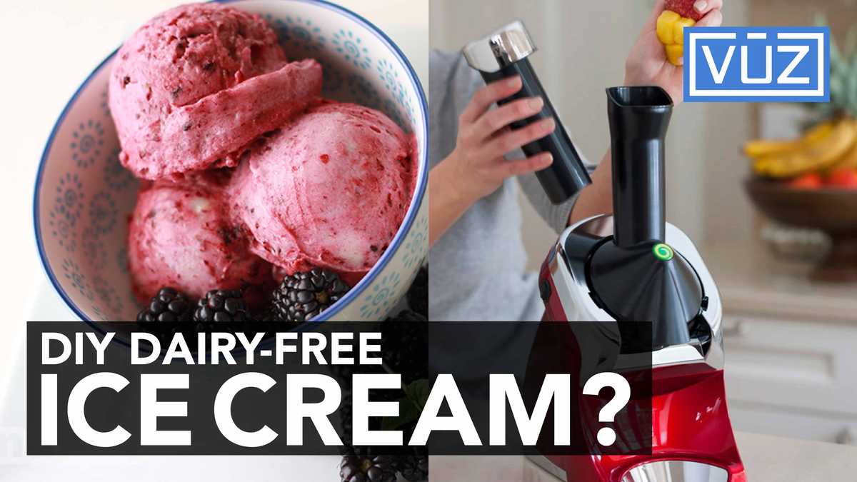 This machine turns bananas into healthy “ice cream”