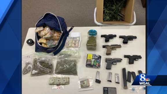 Drugs,&#x20;guns&#x20;and&#x20;cash&#x20;seized&#x20;from&#x20;a&#x20;home&#x20;in&#x20;Manchester&#x20;Township,&#x20;York&#x20;County.