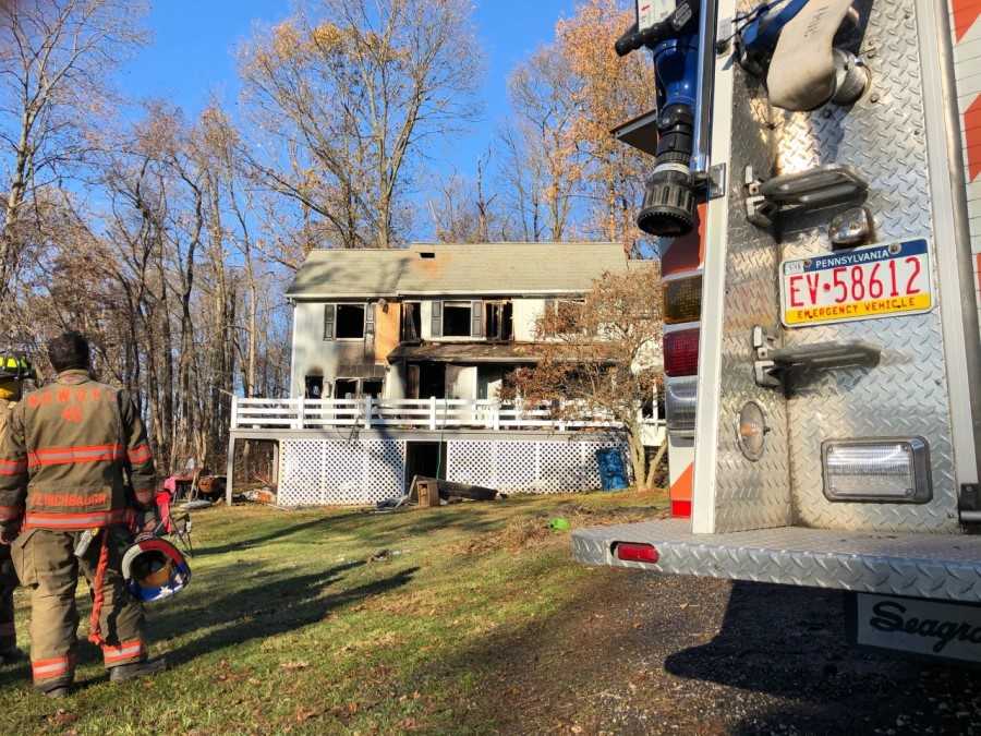 Fire Heavily Damages York County Home