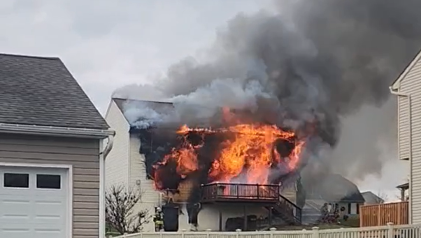 6 displaced after 2-alarm house fire in York County