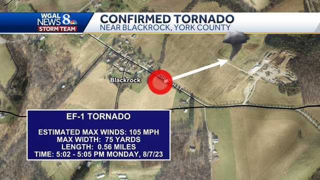 National Weather Service confirms second York County tornado - Vimarsana News