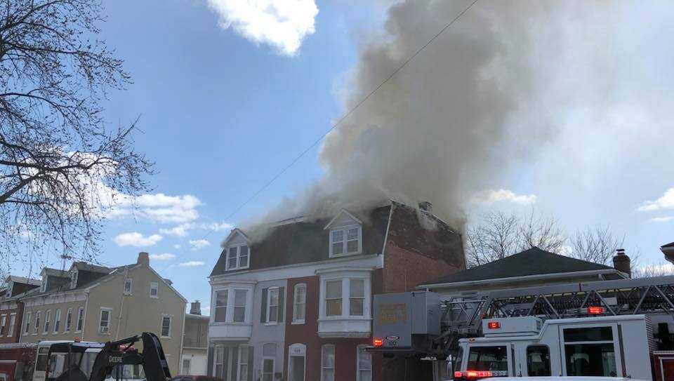 York duplex damaged by fire