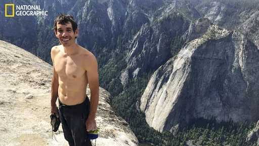 Alex Honnold, 31, climbed the mighty El Capitan in Yosemite National Park on Saturday, June 3, 2017, without any safety gear.