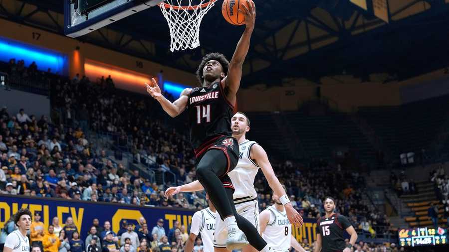 No. 16 Louisville beats Cal in ACC opener