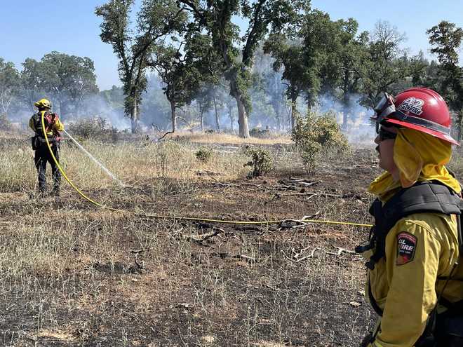 Crews Quickly Work To Take Out Two Fires In Yuba County