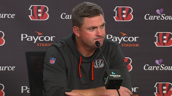 Still Sore Bengals Coach Taylor Says Its Hard To Say What Burrow Status Will Be For Mnf 