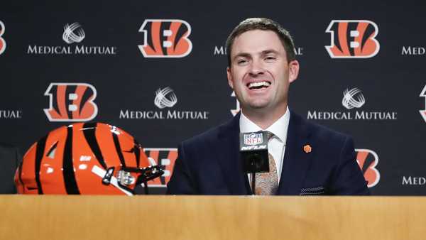 Sarah Taylor, wife of head coach Zac Taylor, has Bengals fans