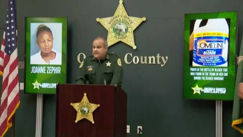 Osceola mom accused of making kids drink bleach charged with 3-year-old ...
