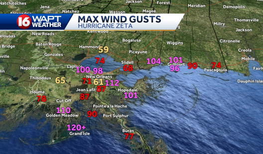 MEMA releases preliminary damage report from Hurricane Zeta - WAPT