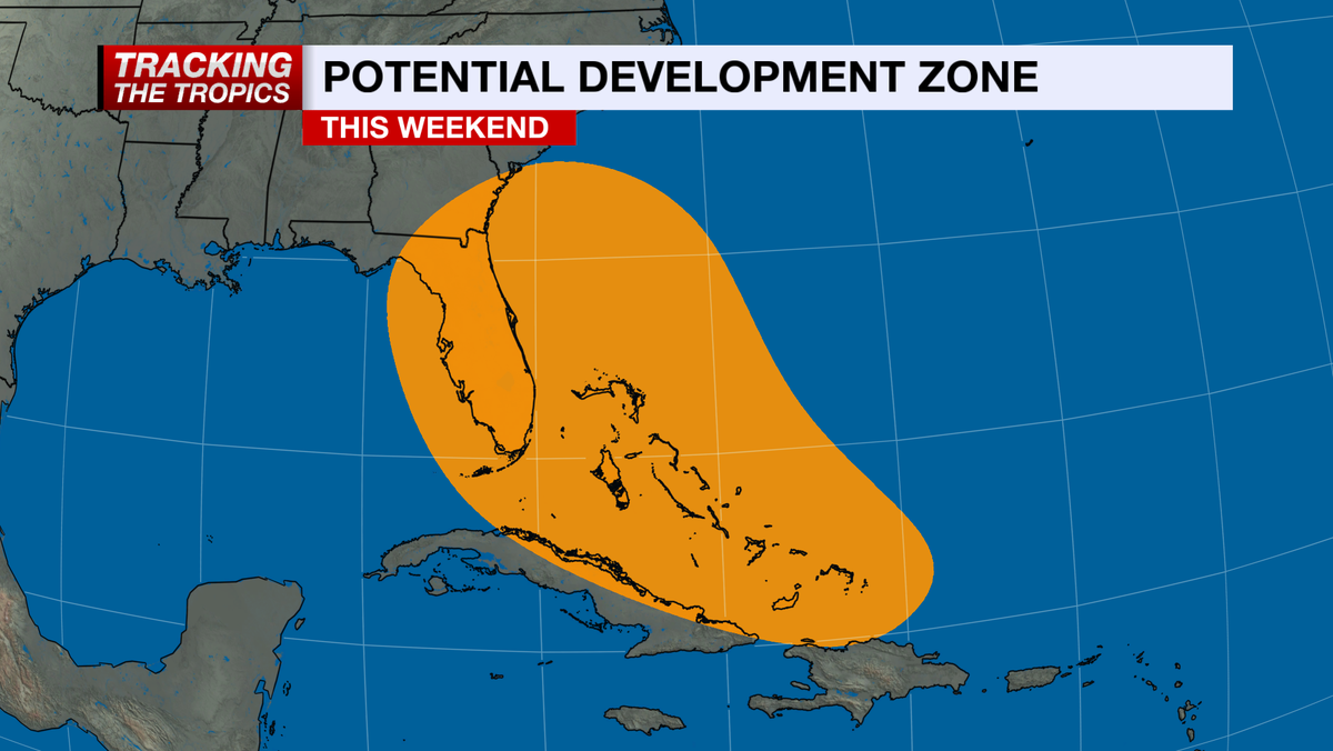 Tracking the tropics: System could form near Florida this weekend