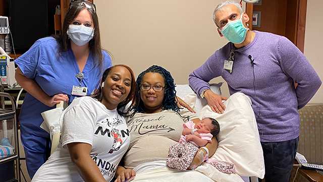 First 2021 baby born at MedStar Harbor Hospital came 10 seconds into ...