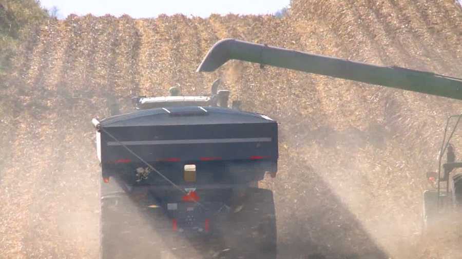 Farmers are using every second of dry weather to get back in the field.