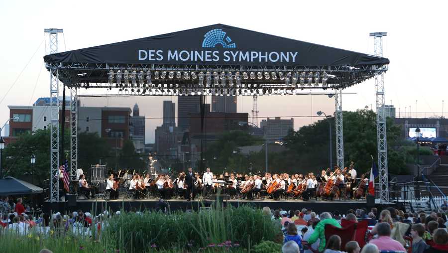 The Des Moines Symphony’s Yankee Doodle Pops is Thursday, July 2, in downtown Des Moines near the Capitol.