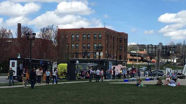 Food trucks are back in downtown Des Moines.